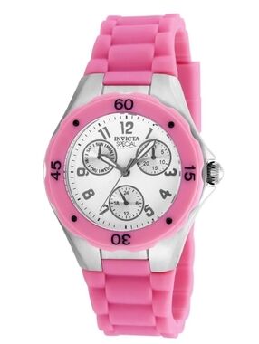 Women's 18791 Angel Quartz Chronograph White Dial Watch